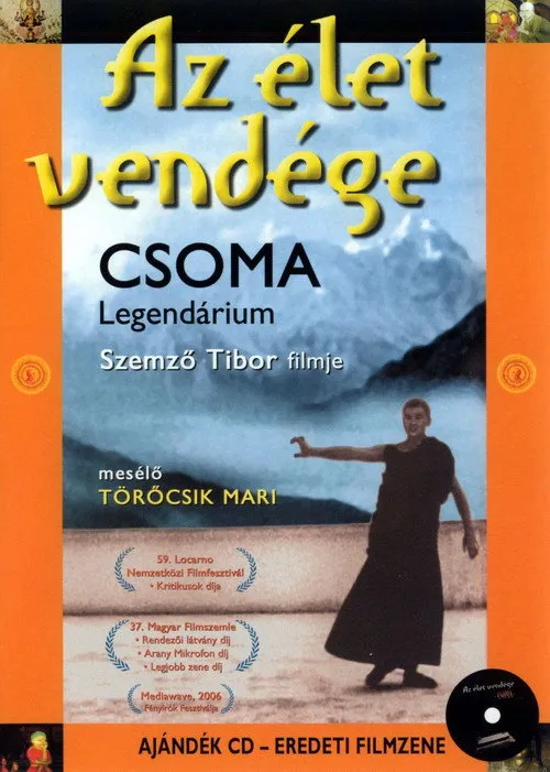 Póster de Az élet vendége: Csoma-legendárium
