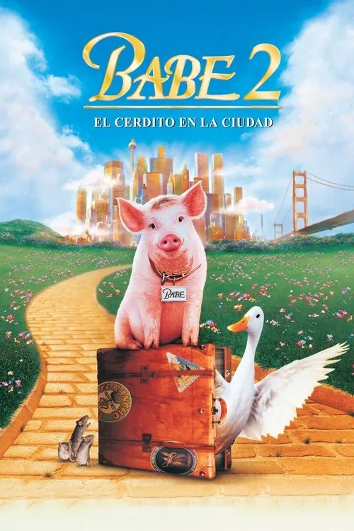 Póster de Babe 2: El Cerdito en la Ciudad