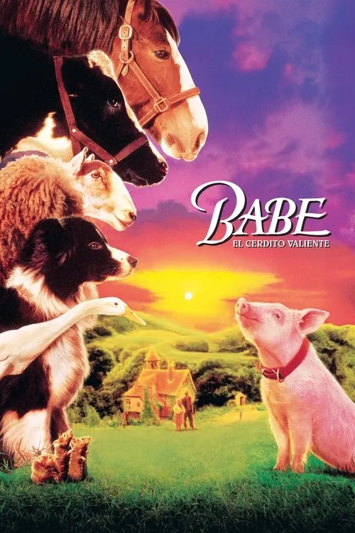 Póster de Babe, el cerdito valiente