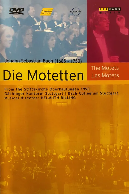 Helmuth Rilling interpreta a  en Bach, Johann Sebastian - Die Motetten