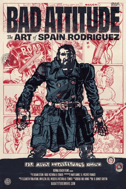 Póster de Bad Attitude: The Art of Spain Rodriguez