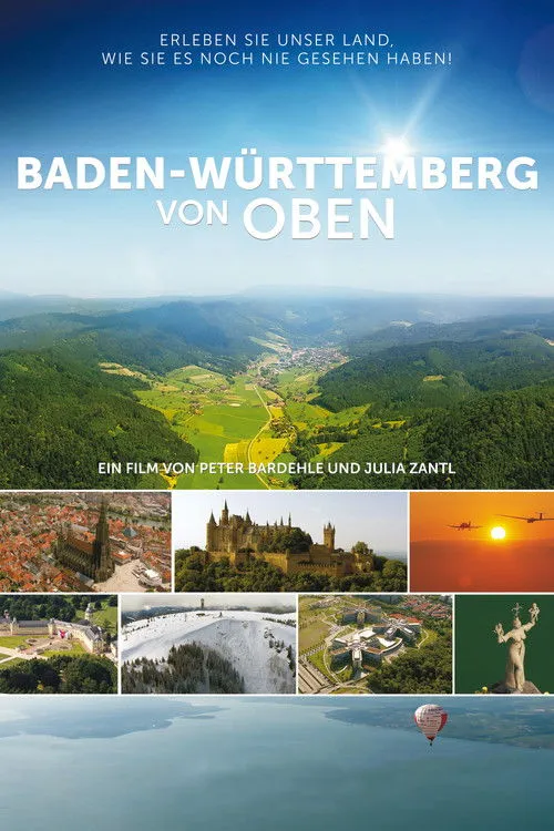 Póster de Baden-Württemberg von oben