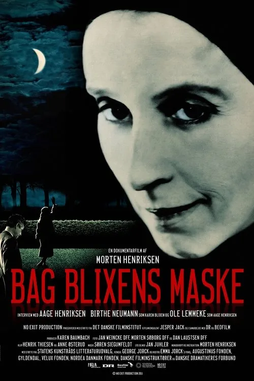Karen Blixen interpreta a Karen Blixen en Bag Blixens maske