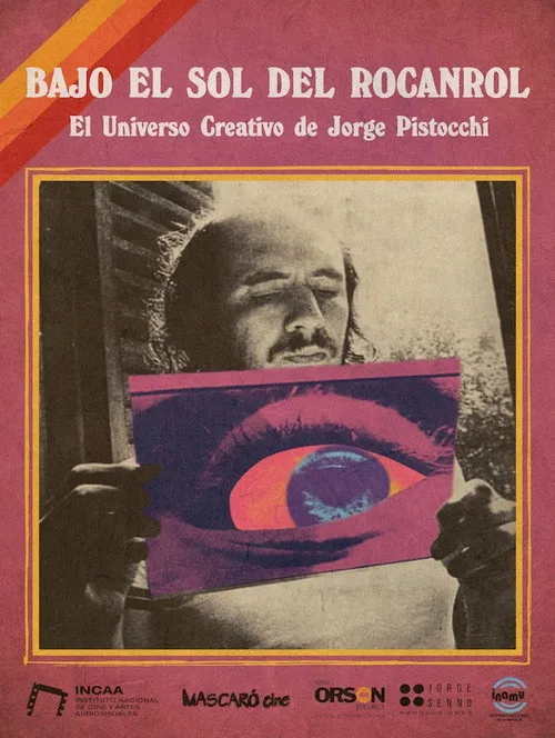 Póster de Bajo el sol del rocanrol – El universo creativo de Jorge Pistocchi
