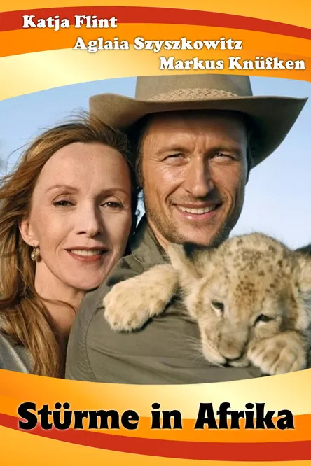 Póster de Bajo la lluvia de África