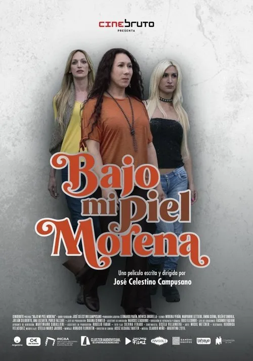 Póster de Bajo mi piel morena