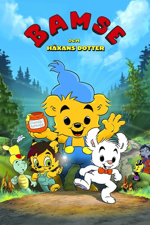 Póster de Bamse och häxans dotter
