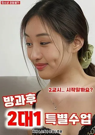 Póster de 방과후 2대1 특별수업