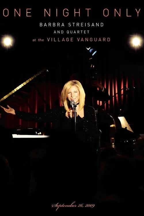 Portada de Barbra Streisand And Quartet at the Village Vanguard - One Night Only