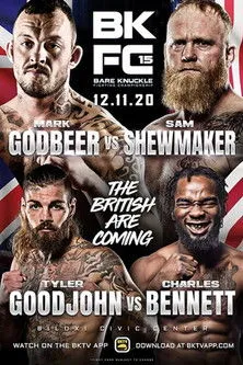 Tyler Goodjohn interpreta a  en Bare Knuckle Fighting Championship 15