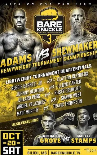 Póster de Bare Knuckle Fighting Championship 3