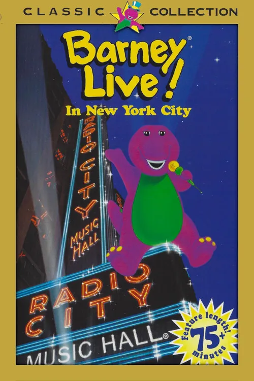 Jeff Brooks interpreta a B.J. en Barney Live! In New York City