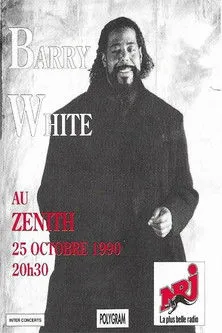 Póster de la película Barry White - Zenith de Paris