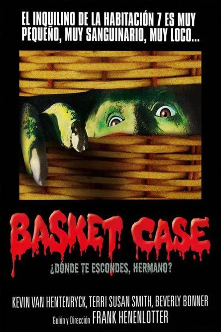 Póster de Basket Case ¿Dónde te escondes, hermano?