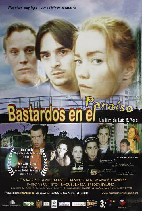 Póster de Bastardos en el paraíso
