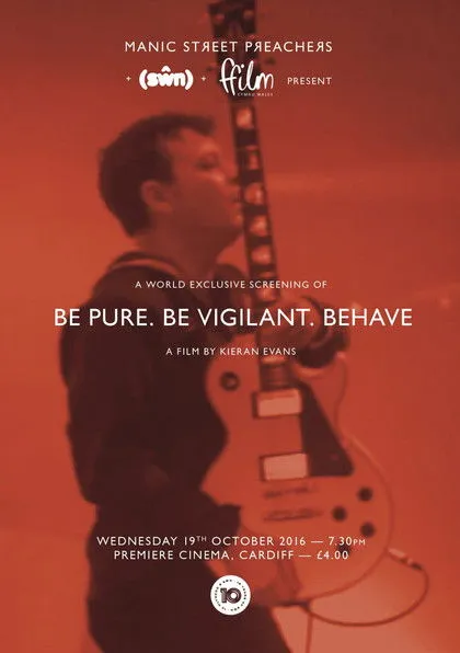 Póster de Be Pure. Be Vigilant. Behave.