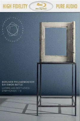 Póster de Beethoven - Symphonies 1-9 (Berliner Philharmoniker, Sir Simon Rattle)