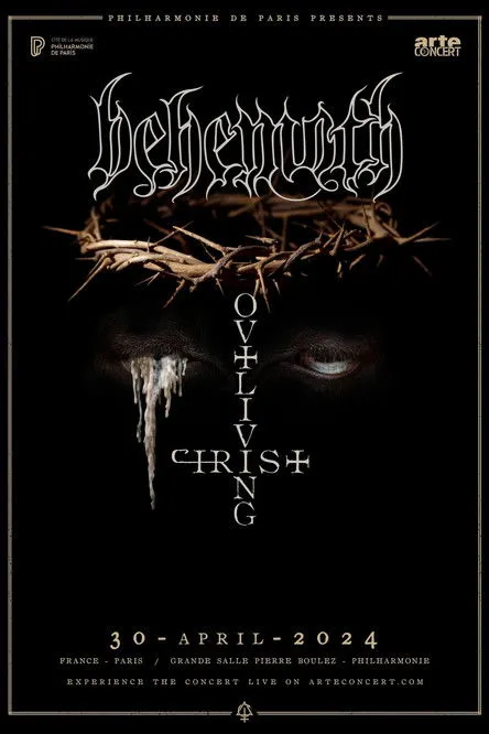 Adam Darski interpreta a Self en Behemoth - Philharmonie de Paris