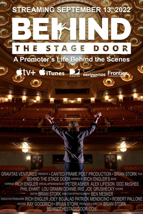 Póster de Behind the Stage Door