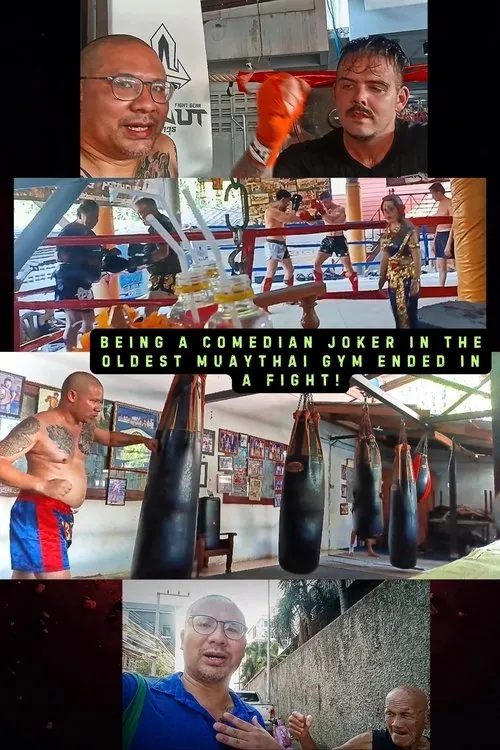 Austmon Lee Pao min interpreta a Joker en Being a Comedian Joker in the Oldest Muaythai Gym ended in a Fight!