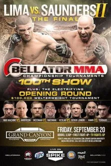 Póster de Bellator 100: Lima vs. Saunders