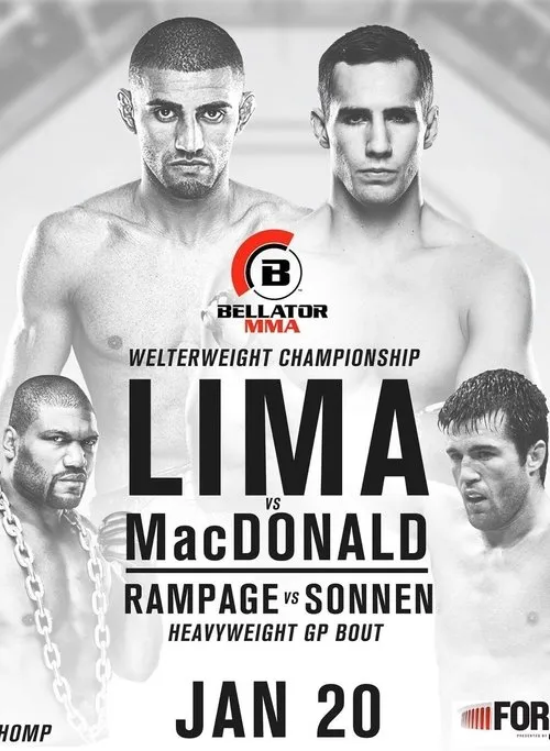 Guilherme Vasconcelos interpreta a Self en Bellator 192: Rampage vs. Sonnen