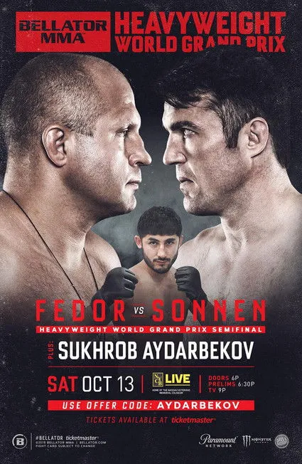 Alexander Shlemenko interpreta a Self en Bellator 208: Fedor vs. Sonnen