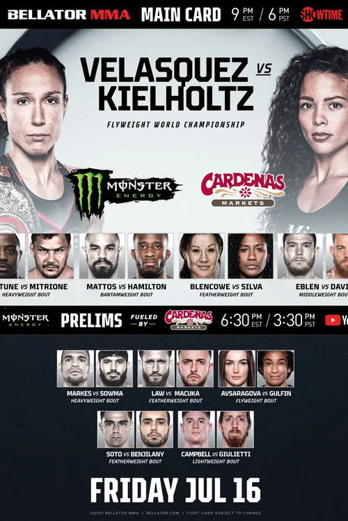 Matheus Mattos interpreta a Himself en Bellator 262: Velasquez vs. Kielholtz