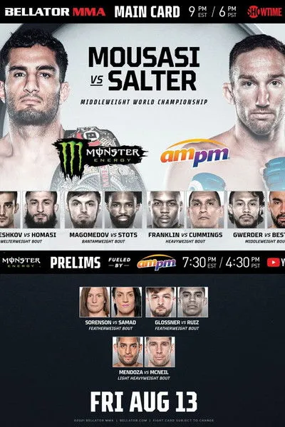 Davion Franklin interpreta a Himself en Bellator 264: Mousasi vs. Salter