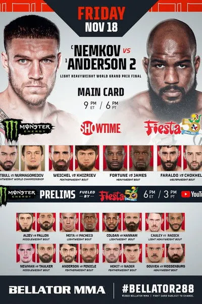 Corey Anderson interpreta a Self en Bellator 288: Nemkov vs. Anderson 2