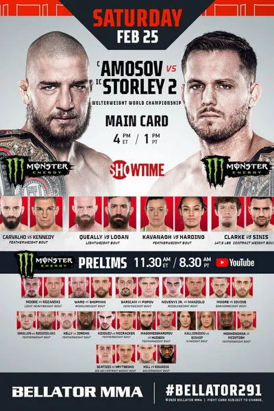 Póster de Bellator 291: Amosov vs. Storley 2