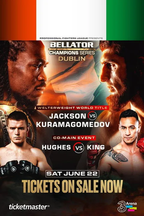 Póster de Bellator Champions Series Dublin: Jackson vs. Kuramagomedov