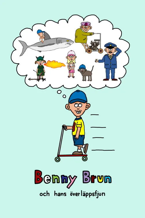Portada de Benny Brun och hans överläppsfjun