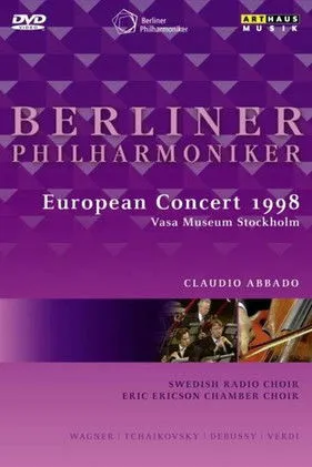 Póster de Berlin Philharmonic European Concert 1998 Stockholm