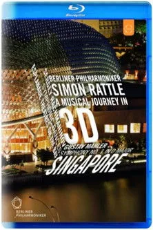 Simon Rattle interpreta a Conductor en Berliner Philharmoniker in Singapur - A Musical Journey in 3D
