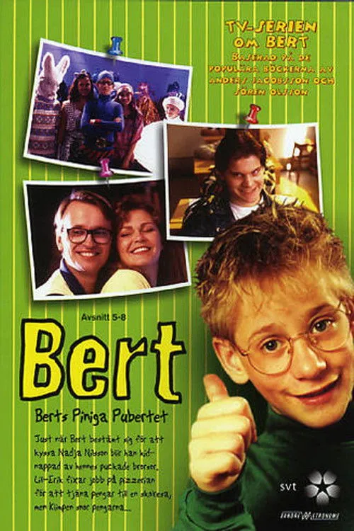 Martin Andersson interpreta a Bert en Bert - Berts Piniga Pubertet
