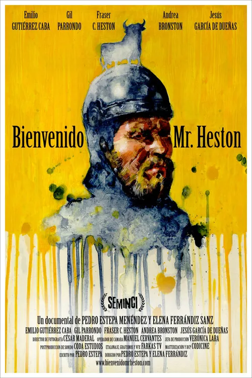 Póster de Bienvenido Mr. Heston