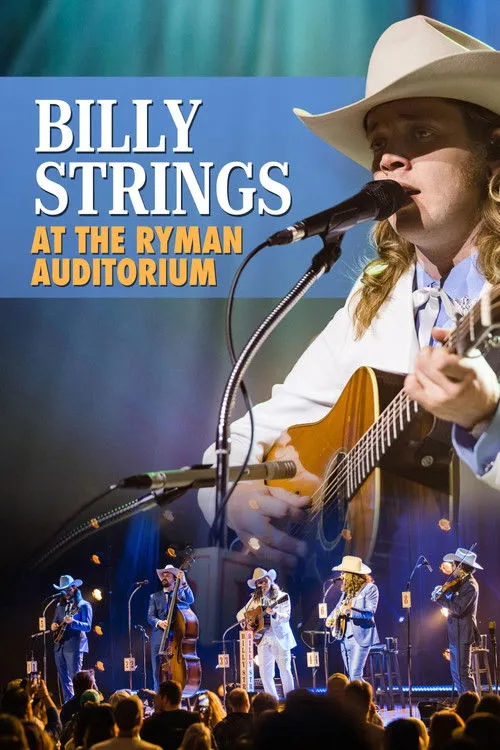 Póster de Billy Strings | At the Ryman Auditorium