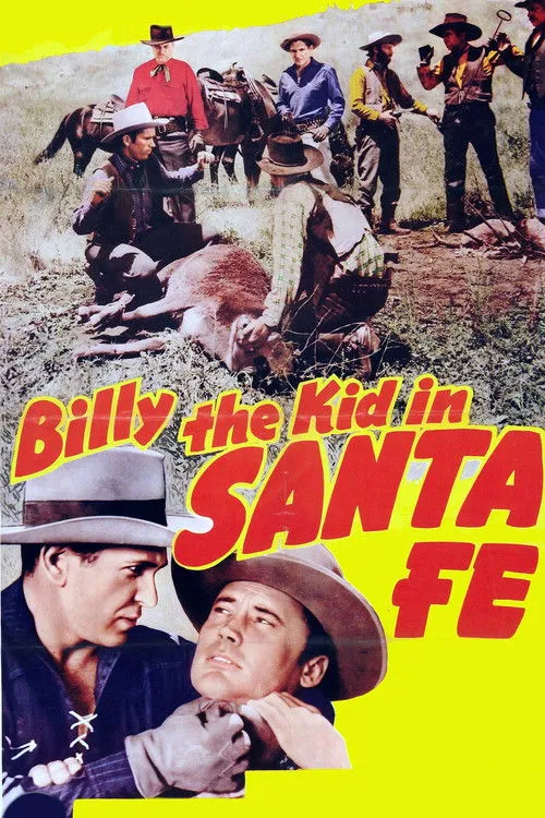 Póster de la película Billy the Kid in Santa Fe