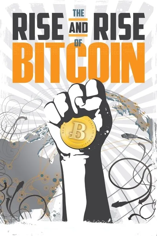 Póster de Bitcoin en alza