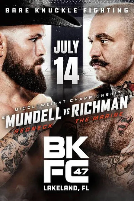 Mike Richman interpreta a Self en BKFC 47: Mundell vs. Richman