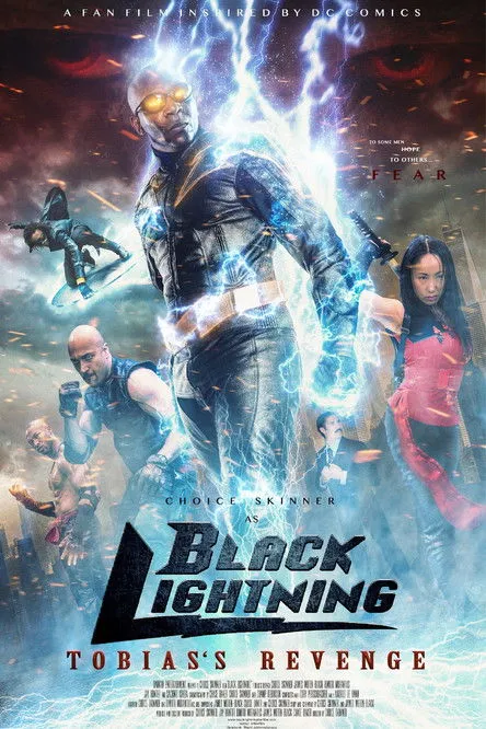 Choice Skinner interpreta a Black Lightning en Black Lightning: Tobias's Revenge