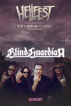Hansi Kürsch interpreta a en Blind Guardian - Au Hellfest 2022