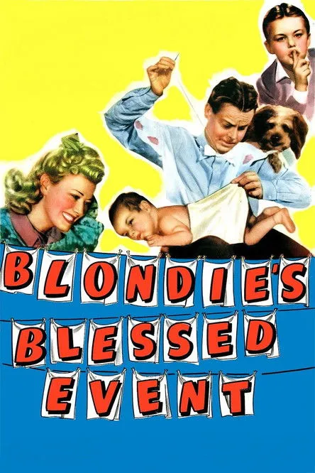 Póster de la película Blondie's Blessed Event