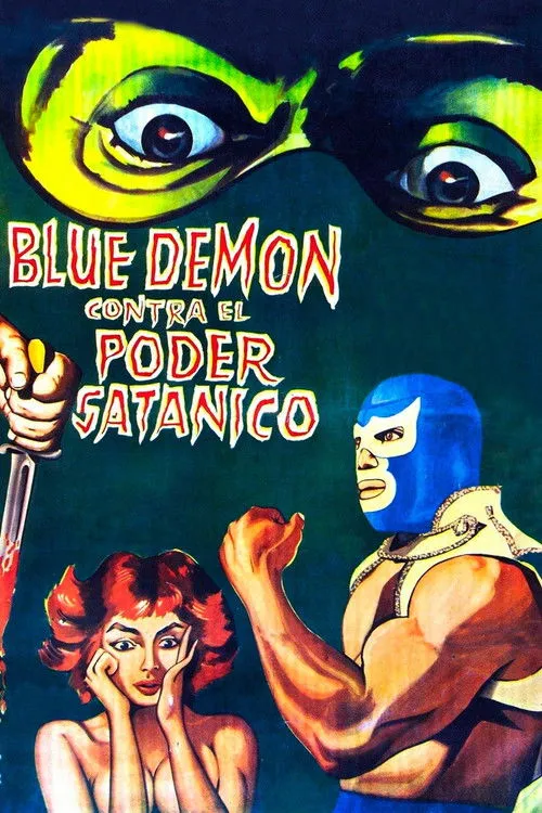 Antonio «Pícoro» Padilla interpreta a en Blue Demon contra el poder satánico