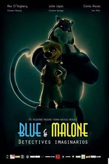 Póster de la película Blue & Malone, detectives imaginarios