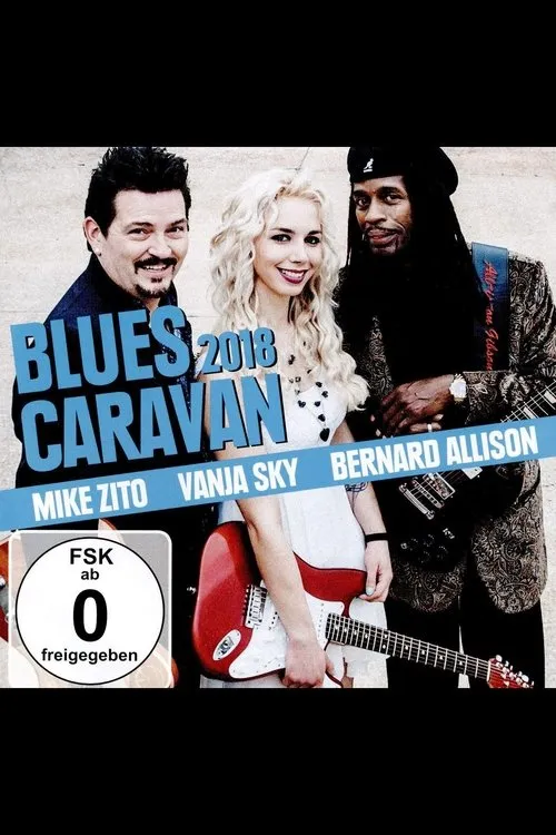 Bernard Allison interpreta a en Blues Caravan 2018