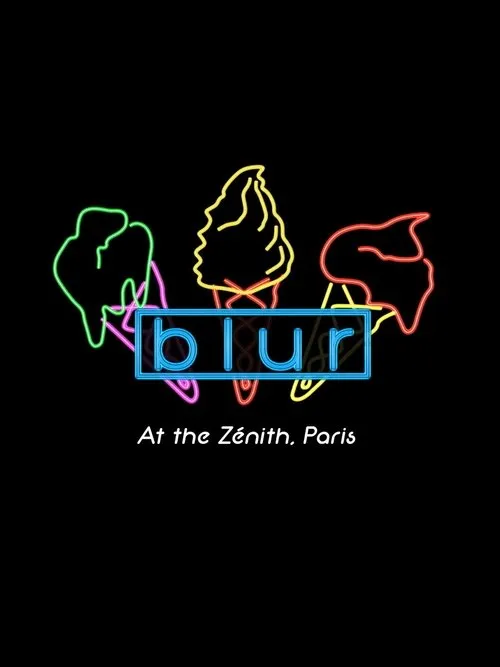 Póster de Blur au Zénith - Paris
