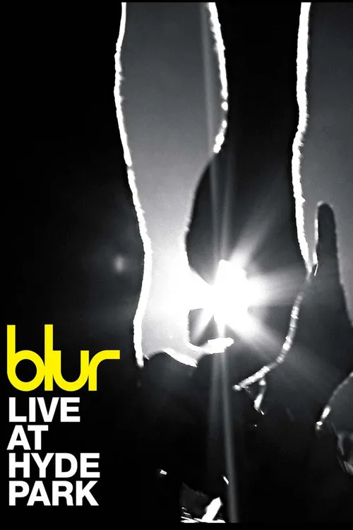 Póster de blur | Live at Hyde Park