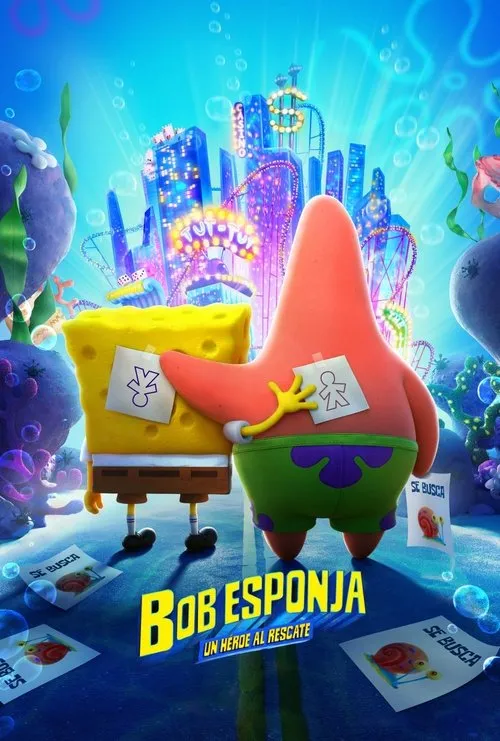 Póster de Bob Esponja: Un héroe al rescate
